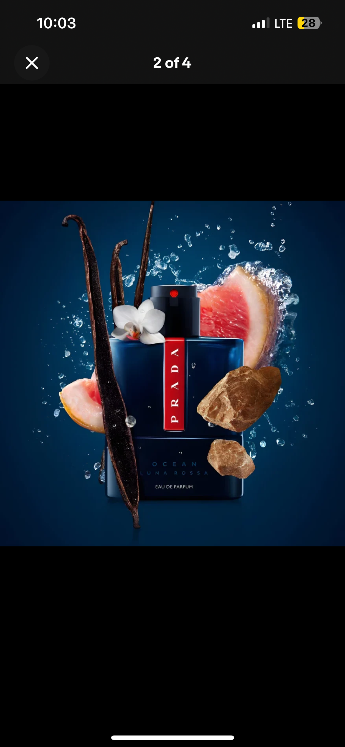 PRADA Luna Rossa OCEAN By Prada EDP for Men 3.3 oz 100 ml