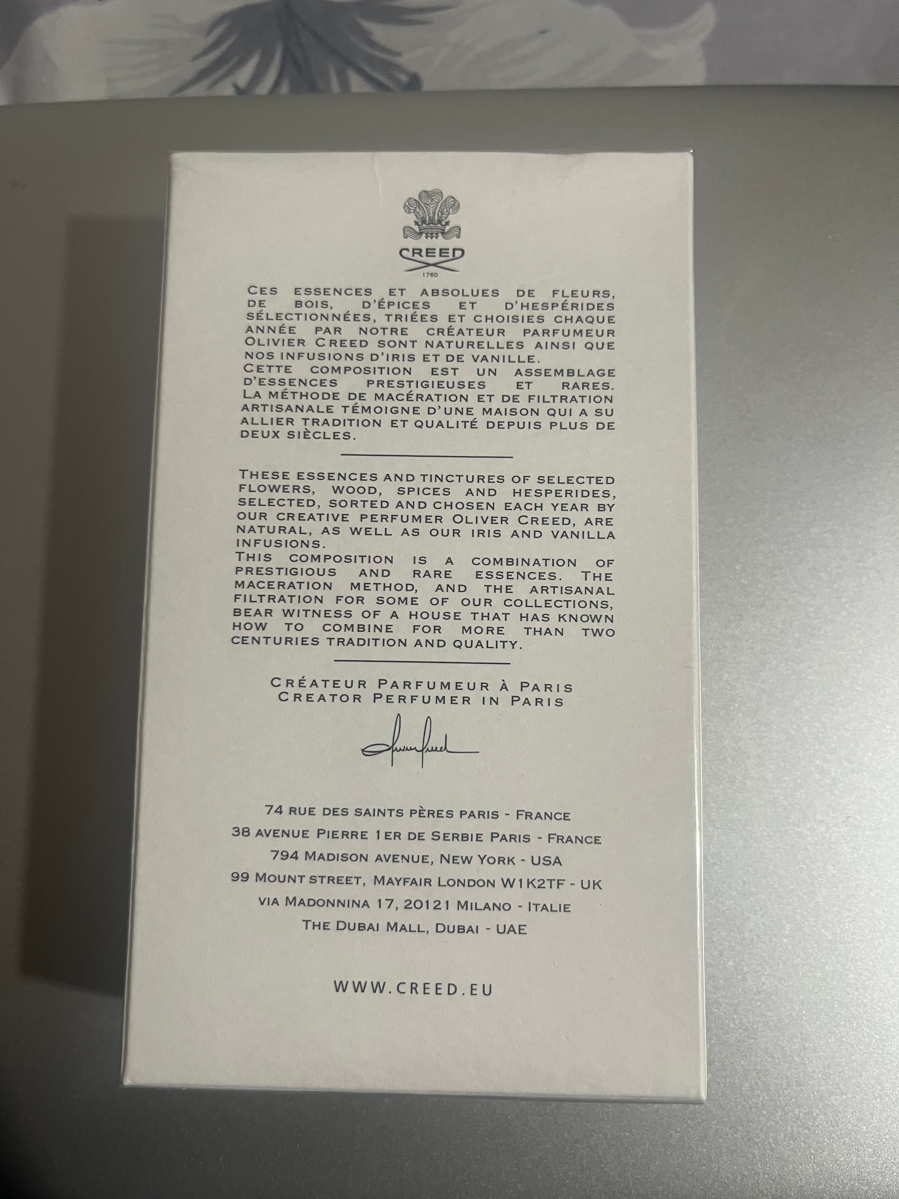 Creed Silver Mountain Water EDP Spray