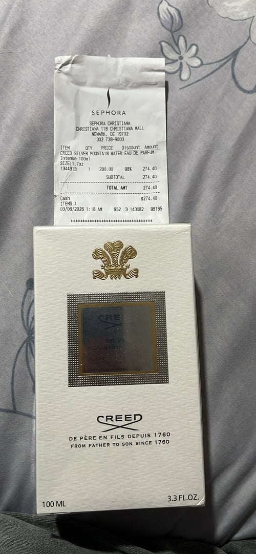 Creed Silver Mountain Water EDP Spray